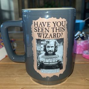 SIRIUS BLACK “have you seen this Wizard?” Azkaban mug Harry Potter